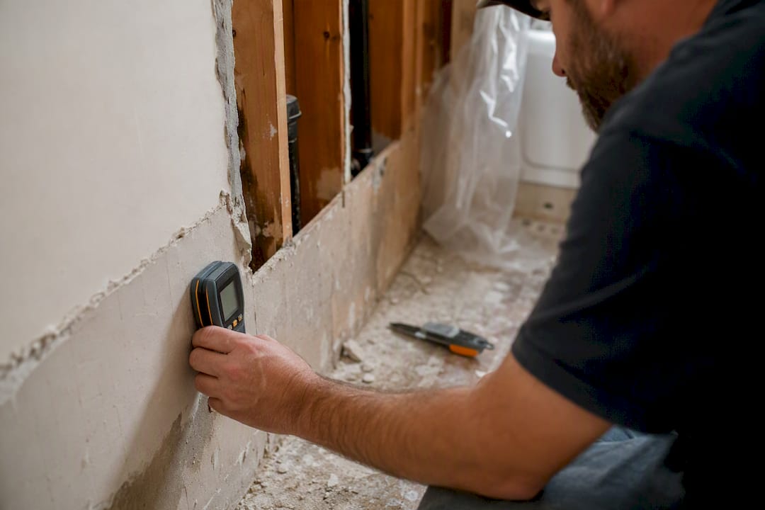 U.S. Homeowners: Avoid a $10,000 Water Damage Bill With One Contractor water damage restoration cost water damage restoration cost 1787813239397 Hands measuring moisture in drywall Hands measuring moisture in drywall